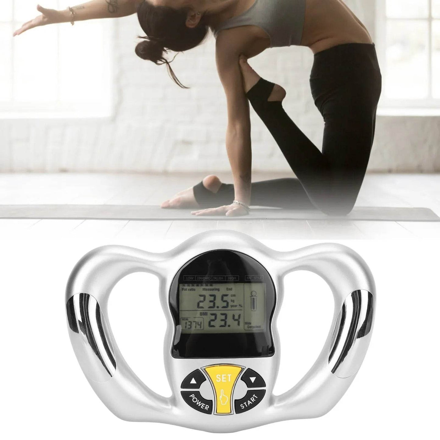 Hand held Body Mass Index BMI Health Fat Analyzer Monitor - DMC Wholesale