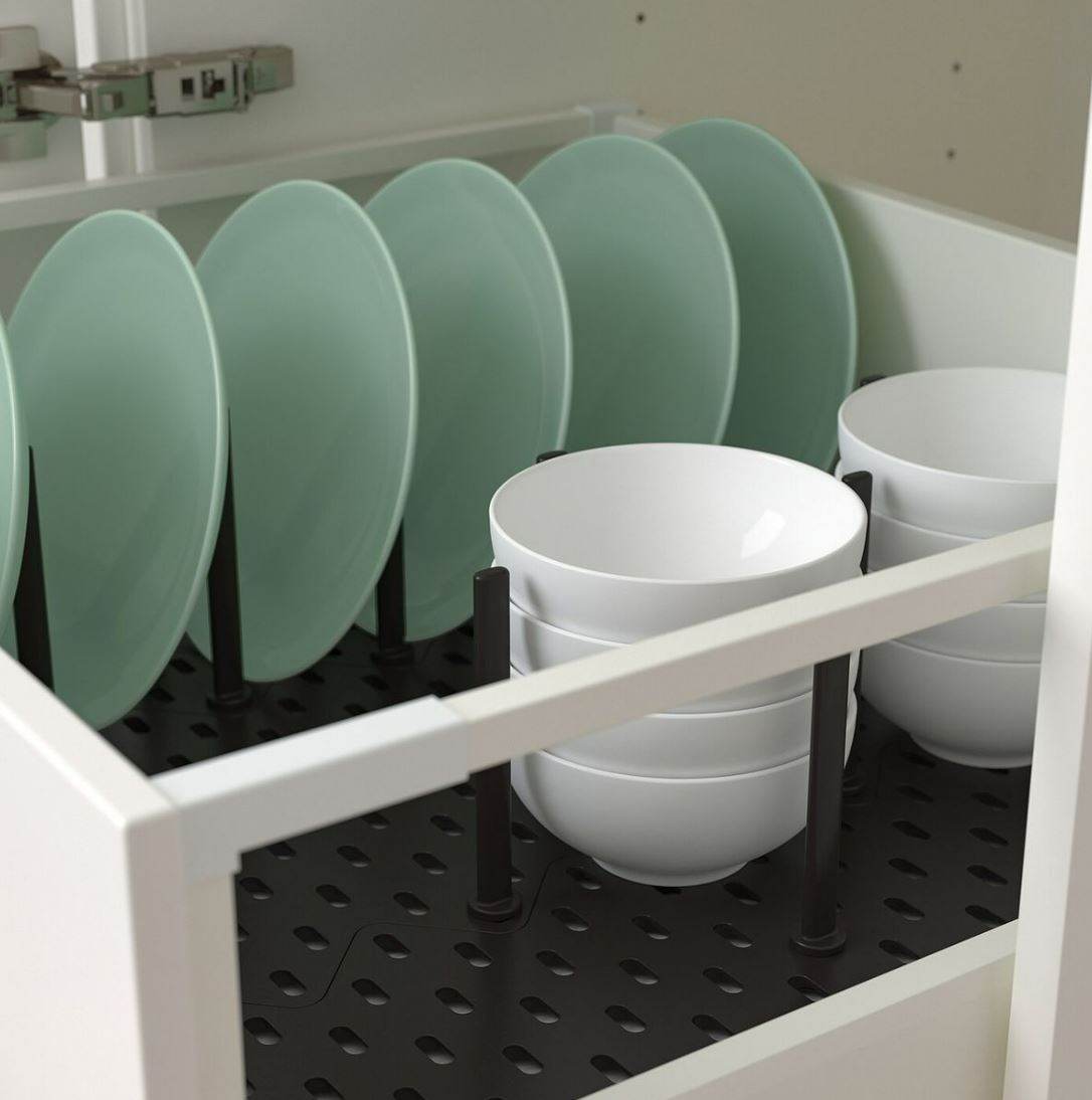 Kitchen Cupboard Adjustable Drawer Organiser Tray - DMC Wholesale
