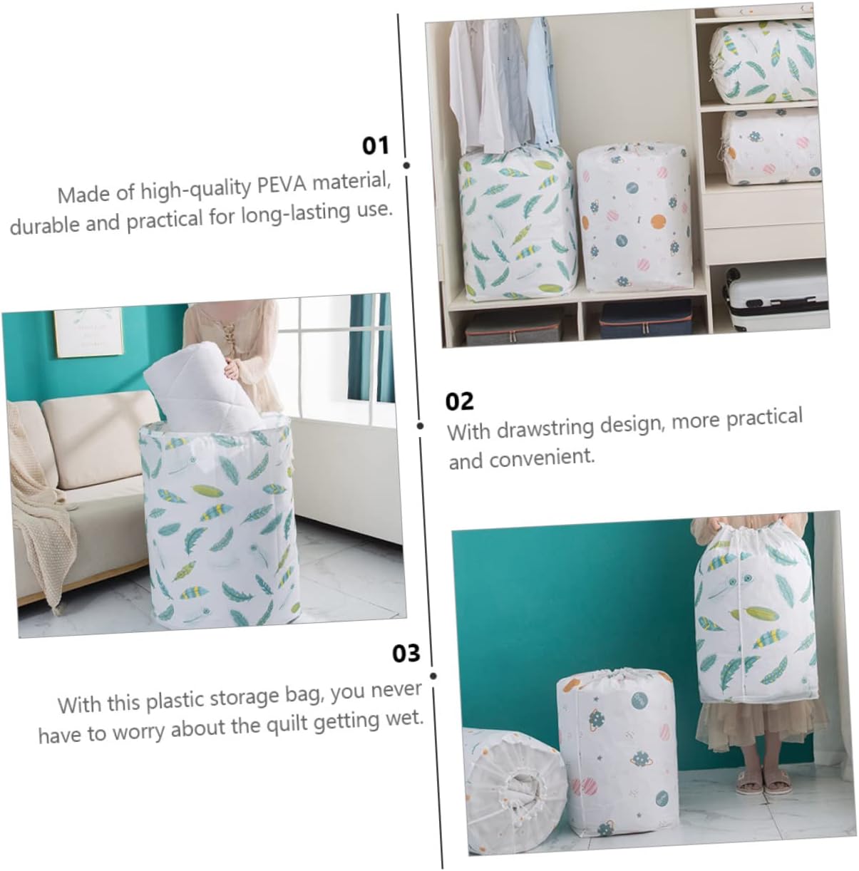 Large Capacity Drawstring Storage Bag (Each)
