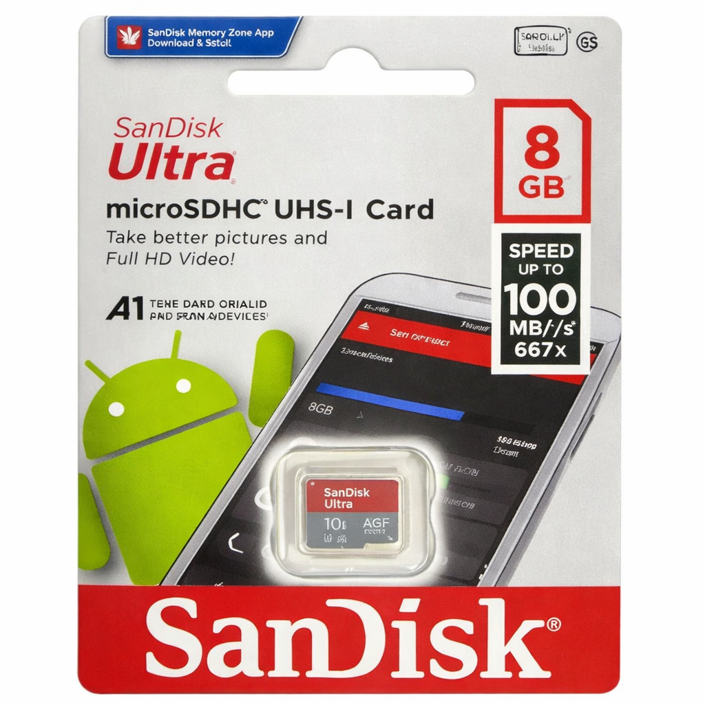 SanDisk Ultra 8 GB microSD Card (8GB)