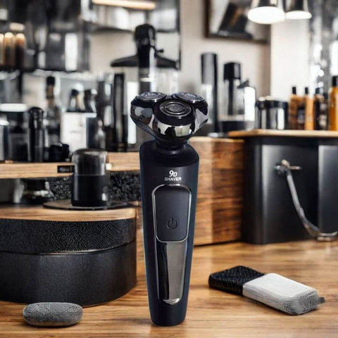 LED Electric Shaver Razor with Triple Blade