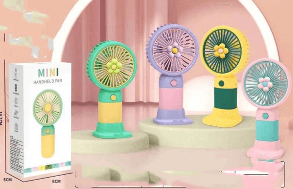 Portable Rechargeable Handheld Fan - DMC Wholesale