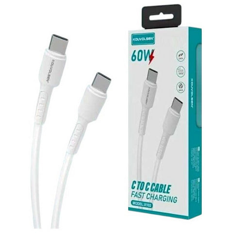 USB-C to USB-C Fast Charging Cable 100cm 60W