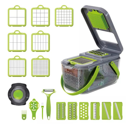 Multifunctional Vegetable Cutter (22 pcs)