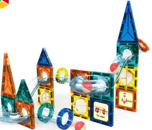 LED Magnetic Building Blocks (73 pcs) - DMC Wholesale