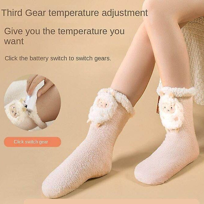 Rechargeable Heating Electric Socks