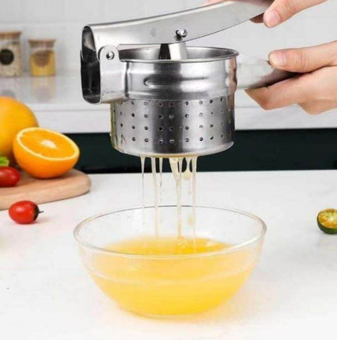 Stainless Steel Potato Masher - Alt View