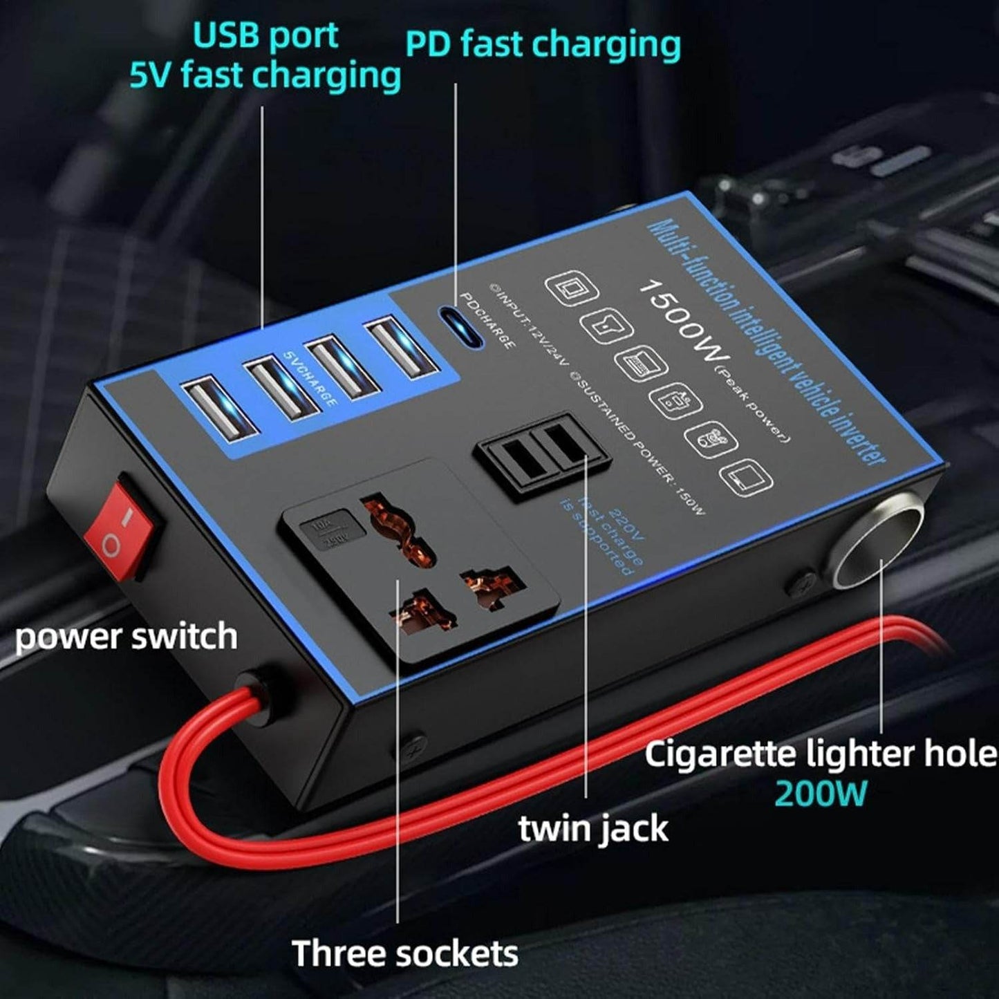 Multifunctional Onboard Inverter - DMC Wholesale