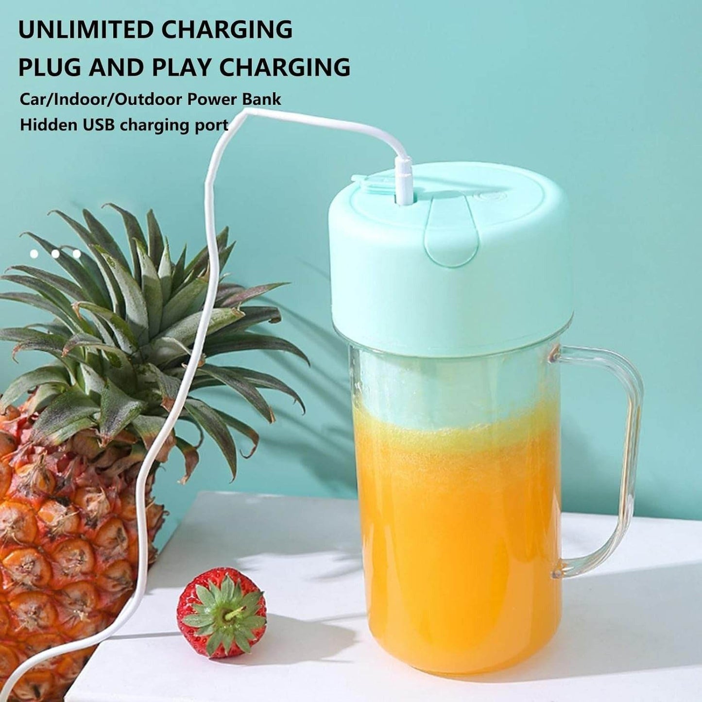 USB Rechargeable Personal Blender (500ml) - DMC Wholesale