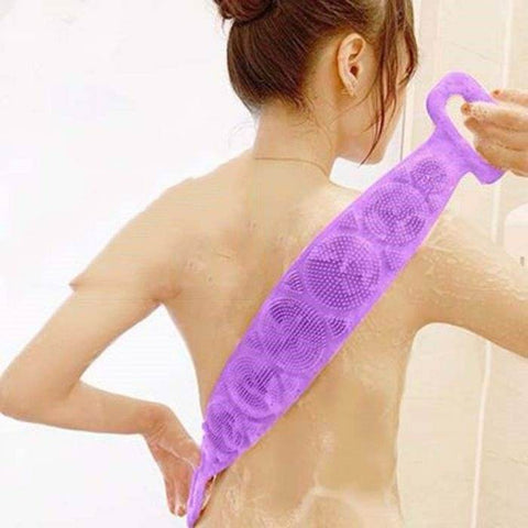 Silica Gel Bath Scrubber Towel - Alt View
