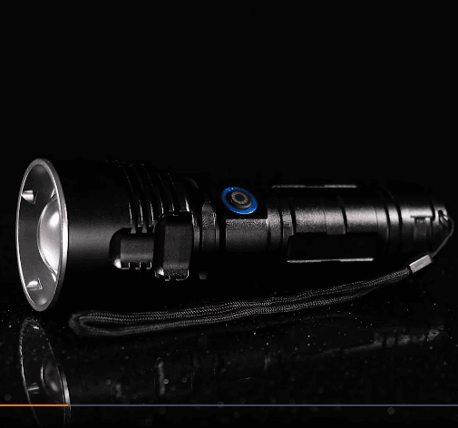 Ultra Bright High Lumens LED Flashlight (16.5cm) - DMC Wholesale