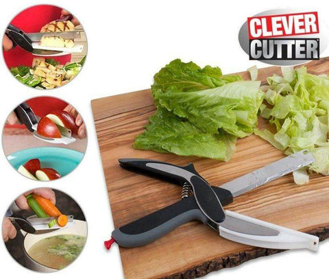Clever Cutter Stainless Steel Vegetable Scissor - Alt View