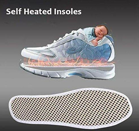 Self Heating Magnetic Foot Massage Insole (2 pcs) - Alt View