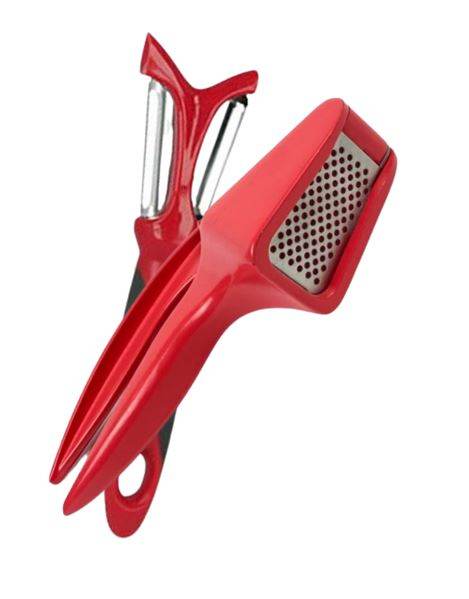 Double Sided Peeler And Garlic Press Set (2 pcs) - DMC Wholesale
