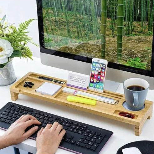 Laptop Monitor Riser and Desk Organiser - DMC Wholesale