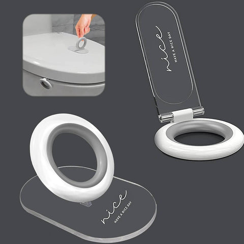 Toilet Seat Lifter Cover Handle (2 pcs) - Alt View