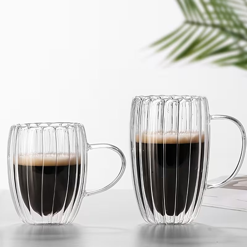 Elegant Clear Glass Cup (350ml)(Each)