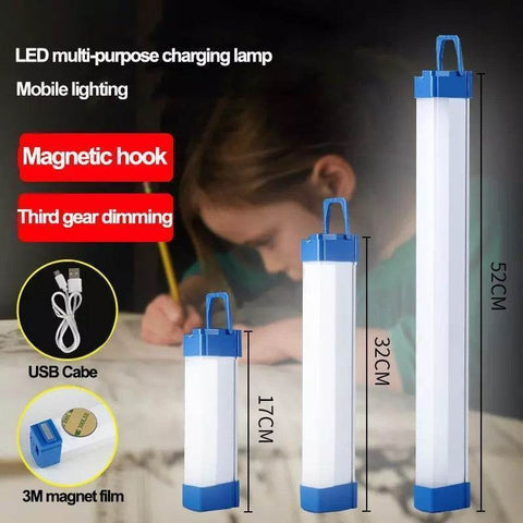 Rechargeable Portable LED Tube Light (18cm) - Alt View