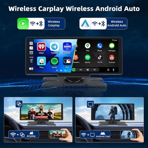 Portable HD Touch Screen Car Multimedia Player - Alt View