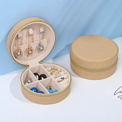 Round Jewellery Storage Box - DMC Wholesale