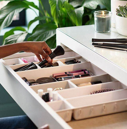 Large Make-Up Drawer Organiser Set (12 pcs) - DMC Wholesale