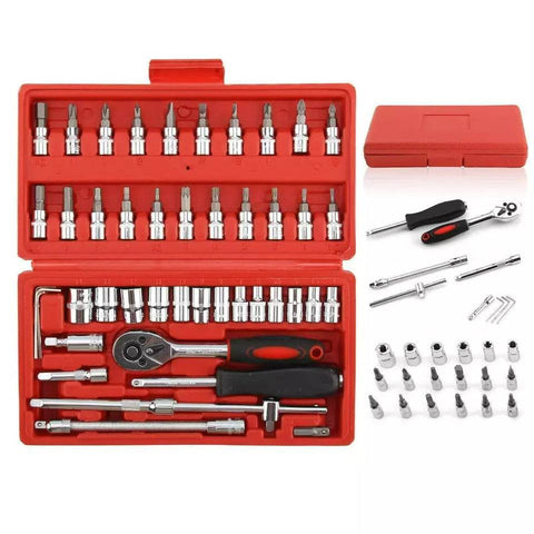 Tools Socket Wrench Set (46 pcs) - Alt View