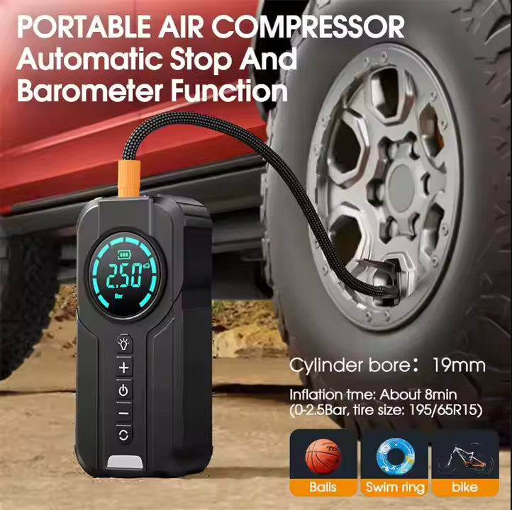 Portable Digital Air-Compressor