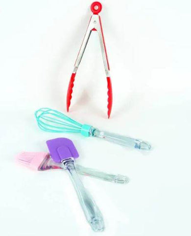 Silicone Baking Utensil Set (4 pcs) - Alt View