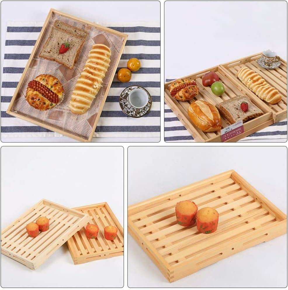Wooden Baking Display Tray - DMC Wholesale