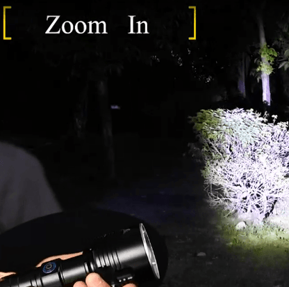 Ultra Bright High Lumens LED Flashlight (16.5cm) - DMC Wholesale