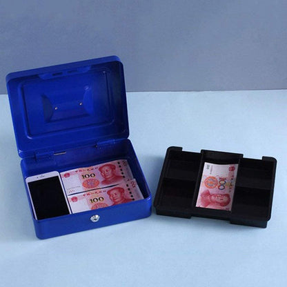 Metal Cash Box (Medium)(20x16x8.3cm)