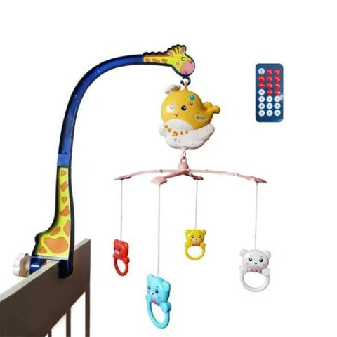 Remote Control Baby Bedside Bell Cot Mobile - Alt View