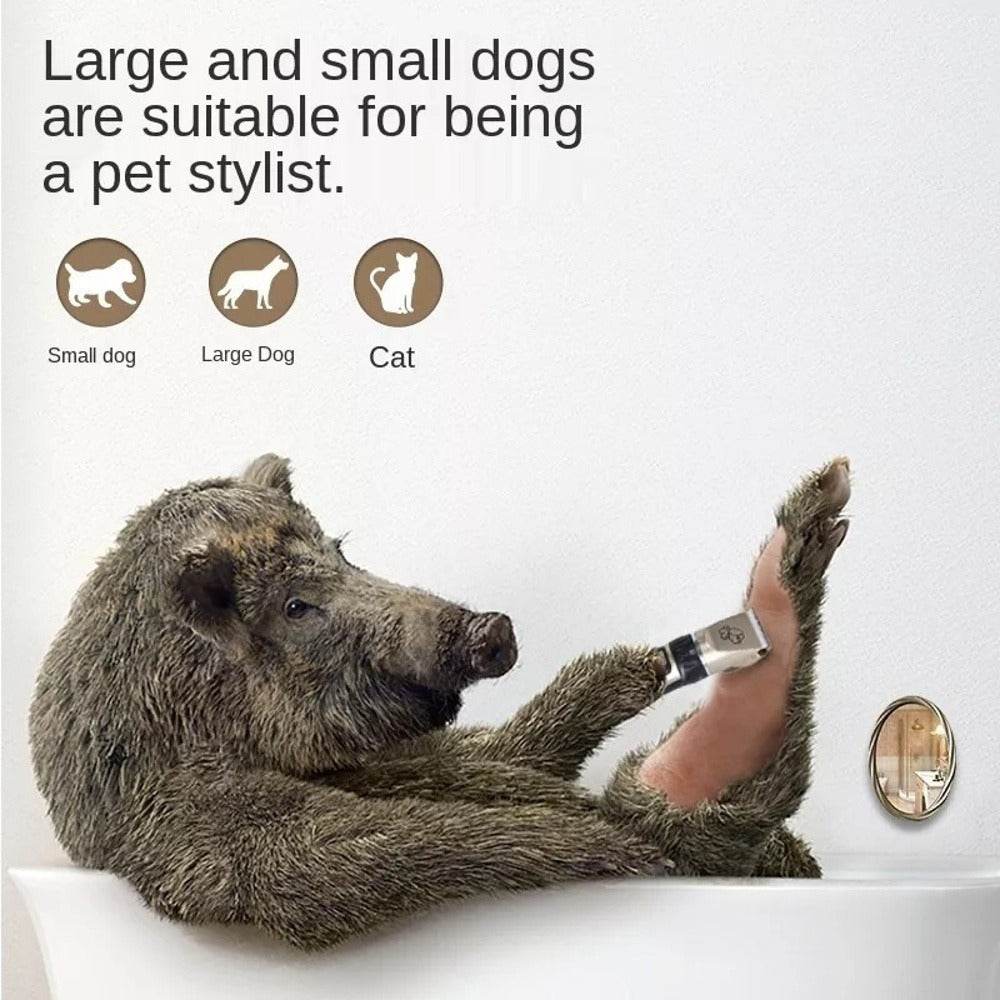 Rechargeable Pet Grooming Hair Clipper - DMC Wholesale