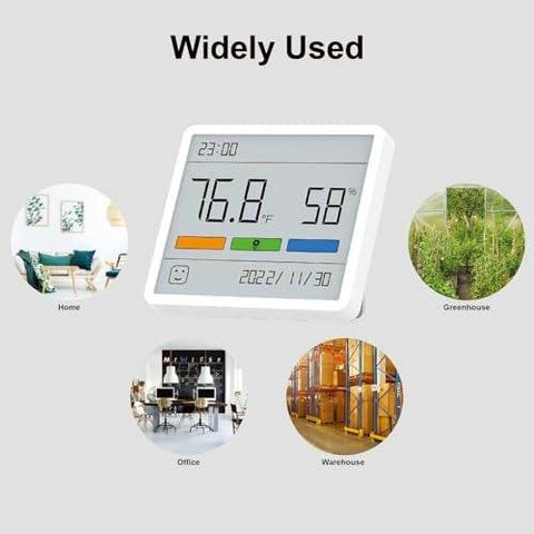 Digital LCD Indoor Temperature Sensor - Alt View