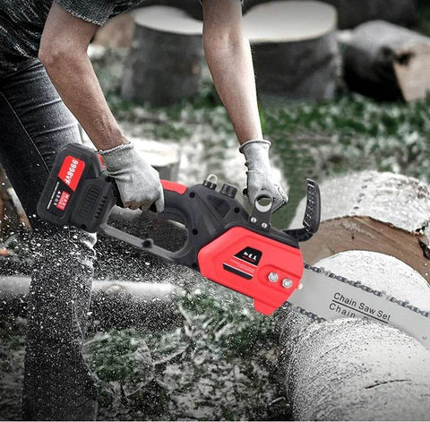Mini Electric Chain Saw (12 Inch) - Alt View