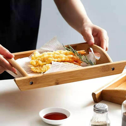 Wooden Serving Tray (Small)(30x42cm) - Alt View