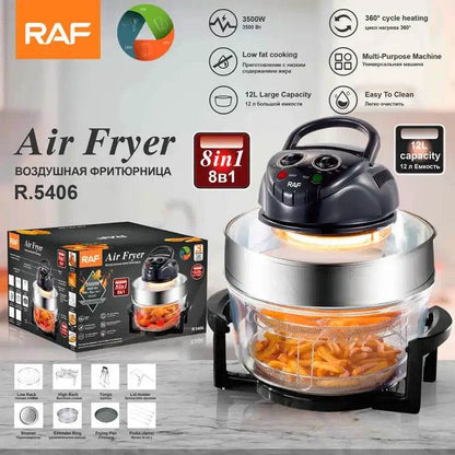 Electric Convection Halogen Oven (12L) - DMC Wholesale