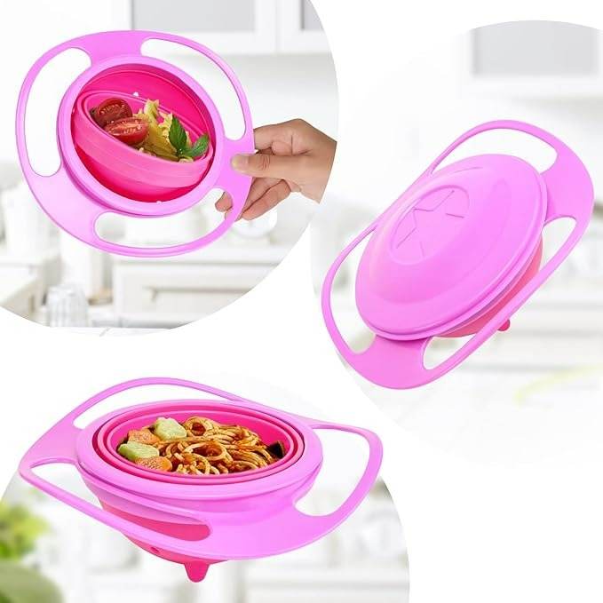 Non Spill Toddler Gyro Bowl - DMC Wholesale