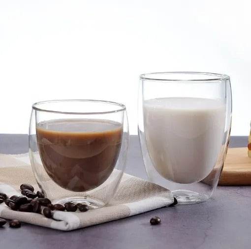 Double Walled Glass Cup (250ml) - DMC Wholesale