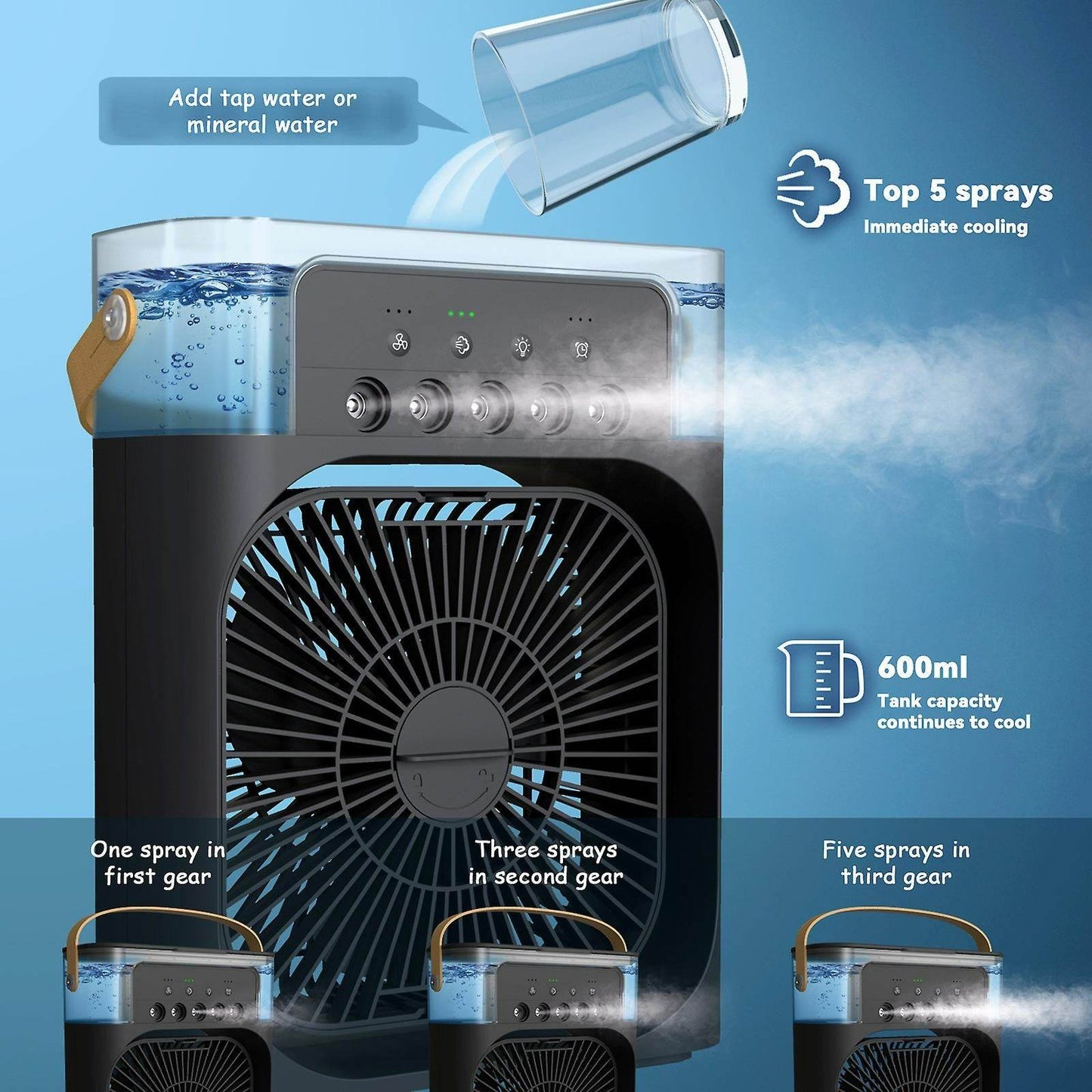 Portable Air Cooler Fan - DMC Wholesale