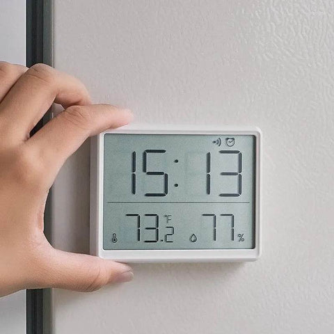 LCD Digital Alarm Clock - Alt View