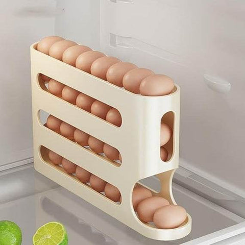 Slide Egg Storage Box (4 Tier) - Alt View