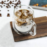 Elegant Clear Double Wall Glass Cup (350ml)(Each)