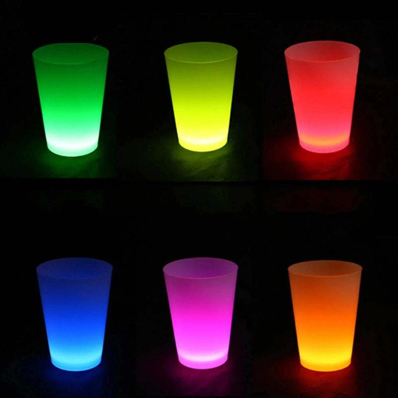 Automatic Flashing Drinking Glasses (350ml)(6 pcs)