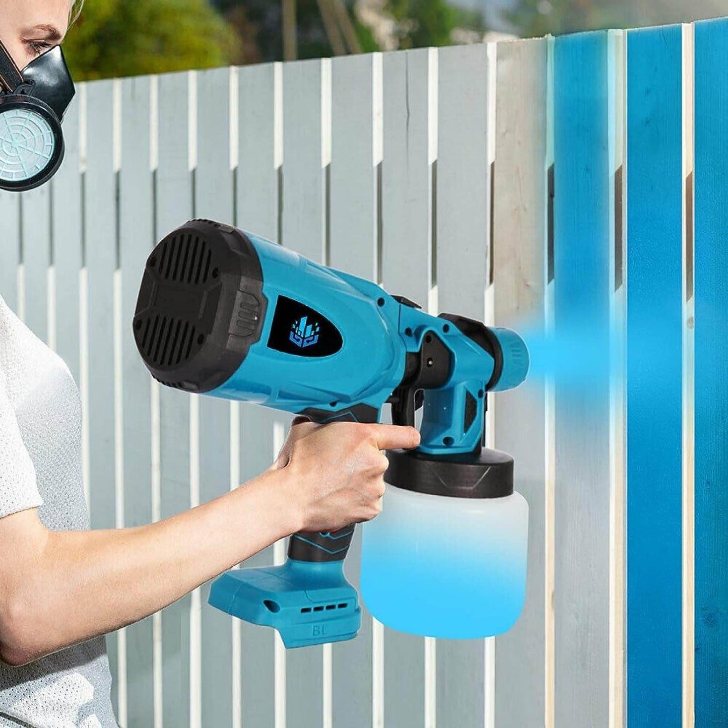 Cordless Paint Sprayers (24V)(2 batteries) - DMC Wholesale