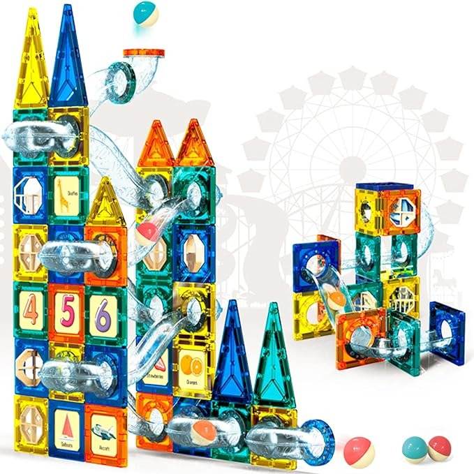 LED Magnetic Building Blocks (73 pcs) - DMC Wholesale