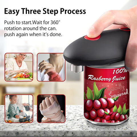 Modern Electric Can Opener - Alt View