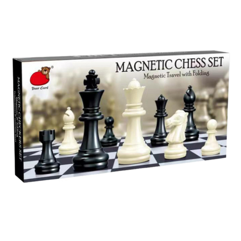 2in1 Magnetic Chess And Checkers Set (19cm) - Alt View