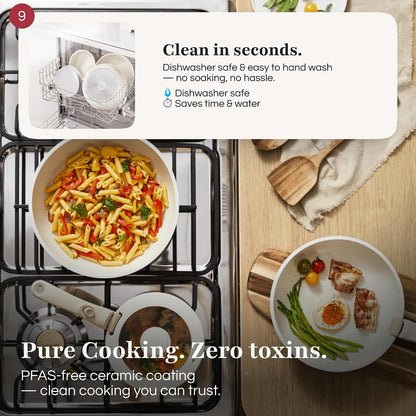 Detachable Handle Cookware Set