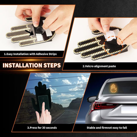 Remote-Controlled Car Gesture Light - Alt View